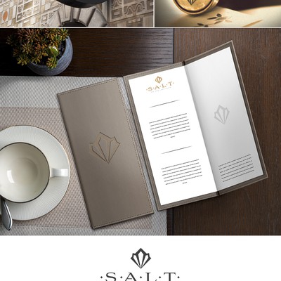 Luxury logo design for SALT restaurant