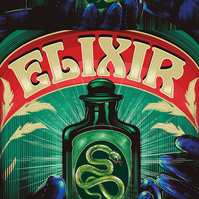 Elixir Magazine Cover Artwork for Sword and Scale