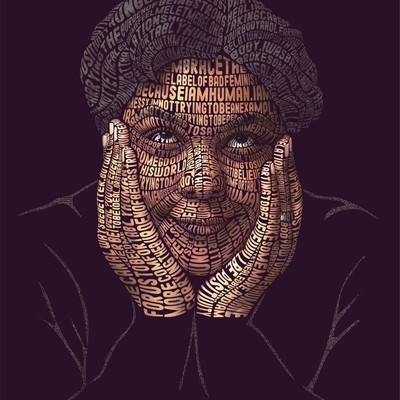 Typography Portrait