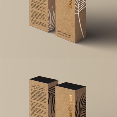 Dear Ocean - wordmark and packaging design